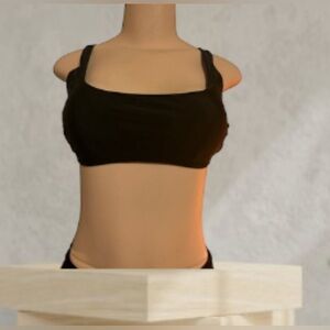 aerie | Swim High Waisted Reversible  Bikini Top Size M
